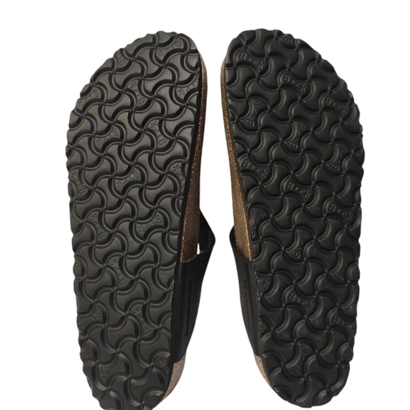 Birkenstock Gizeh Men's Black Buckle Sandals 9 - Picture 6 of 15